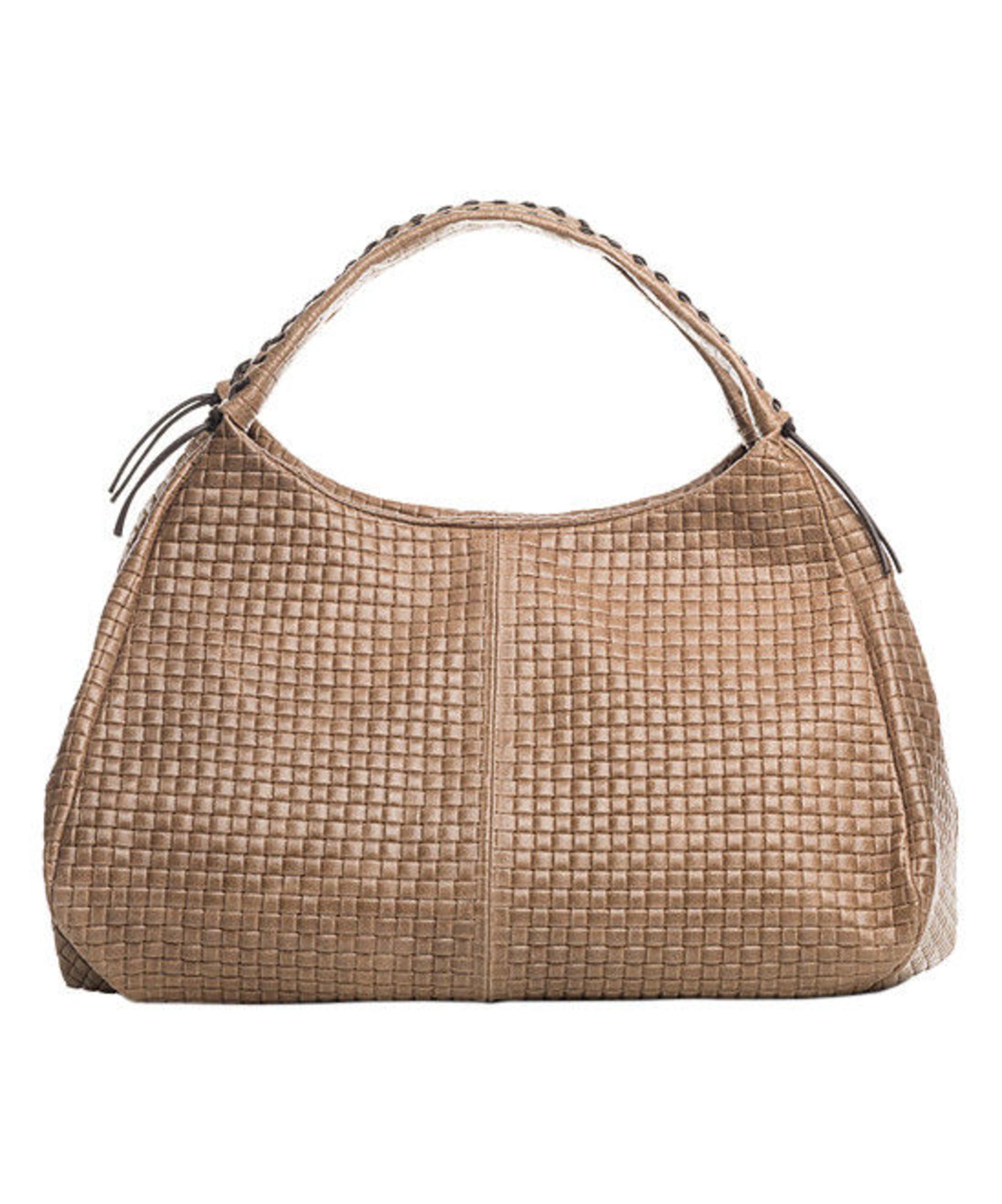 Lucca Baldi Fango Woven Leather Hobo (New With Tags) [Ref: 52062344-Mi-Tub 1-Mi]