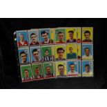 A set of A and BC Gum football cards.