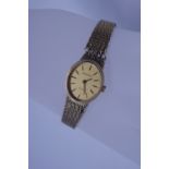 A 9ct gold Zenith lady's wristwatch.