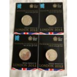 The Royal Mint £5 set "Countdown to London 2012".