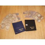 A fine collection of French bank notes in two albums (85 total) French Revolution-1975.