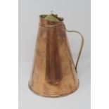 A Benson Arts and Crafts copper and brass jug/ insulated water pitcher.