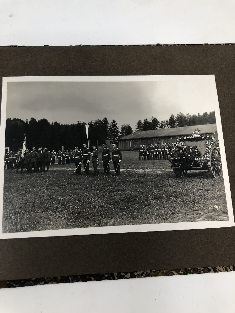 A personal photograph album showing the officers and men of the German 12th Feldartillerie-Brigade. - Image 2 of 5