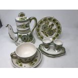 A two setting QUIMPER breakfast set.