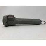 A G. & C. approved metal safety torch possibly military (Naval).
