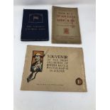 An unused copy of The Patriot's Birthday Book and other WWI ephemera.