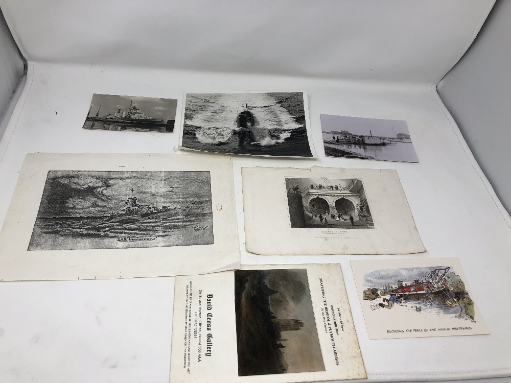 A box of assorted ephemera. - Image 2 of 3