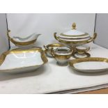 An extensive Epiag Royal - Czechoslovakia, dinner service and part coffee service.