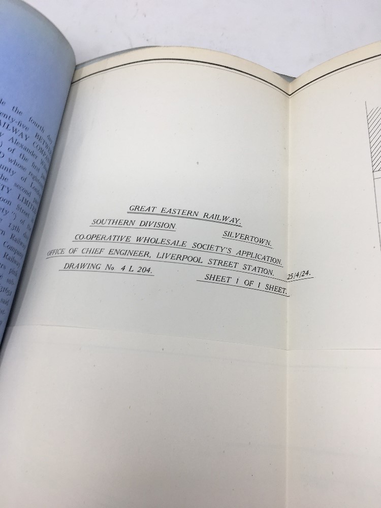 A rare single volume titled L.N.E.R. Agreements 1925 Vol. 3. - Image 5 of 5