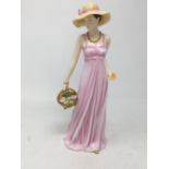 A Royal Doulton Pretty Ladies 5th Anniversary Celebration Wood.