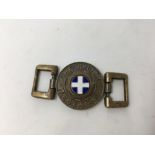 An unusual belt buckle to The Border Regiment.