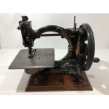 A Royal sewing machine circa 1877.