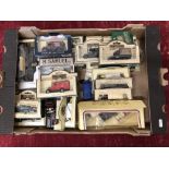 A box of die cast models comprising mainly Days Gone.