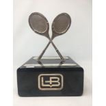 A Lambert & Butler Championship Mens' Doubles Winner's Trophy.