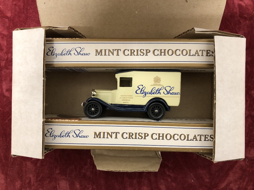 A boxed Days Gone delivery van by Lledo for Elizabeth Shaw with two boxes of chocolates. - Image 3 of 3