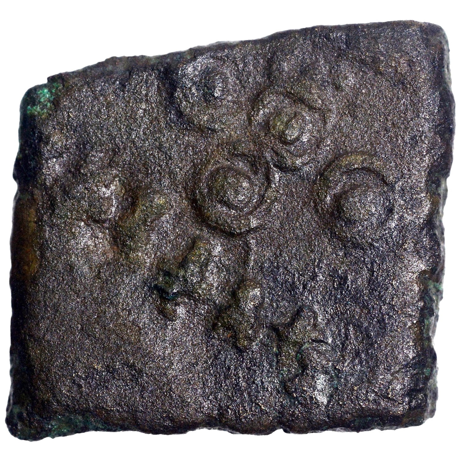 Satvahana Dynasty, Sri Satakarni (17-107 AD), (Sati Counter Stuck by Satkarni Vidarabha?), Copper