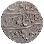 Awadh, Shahabad Qanauj Mint, Silver Rupee, AH 1188/16 RY, In the name of Shah Alam II, Obv: "saya-