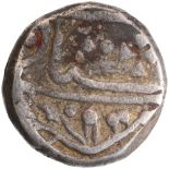 Kotah, Silver Rupee, RY 27, With the name of Victoria, Obv: malika-e-muzamma-hind-o-inglistan,