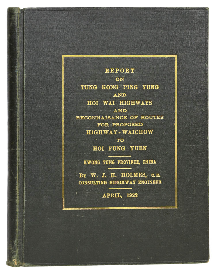 HOLMES, W.J.H. Report on Tung Kong Ping Yung - Image 2 of 6