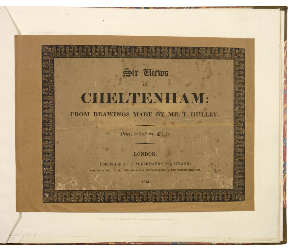 HULLEY, T. Six Views of Cheltenham. - Image 3 of 5