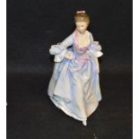 A Royal Doulton Figurine 'Mrs Hugh Bonfay'