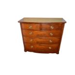 A Very Fine Mahogany Chest of Five Drawers