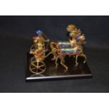 A Limited Edition Compton and Woodhouse, King Tutankhamun's Gilded Chariot