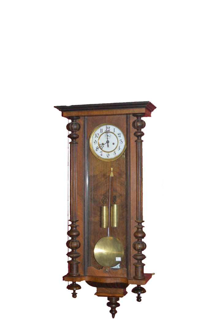 A Double Weight Gustoff Becker Vienna Wall Clock