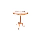 A Nice Walnut Shaped Side Oval Occasional Table