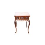 A Nice Mahogany Envelope Top Card Table