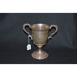 A Silver Two Handled Presentation Cup, London 1872