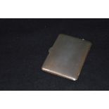 A Silver Cigarette Case, Birmingham 1933