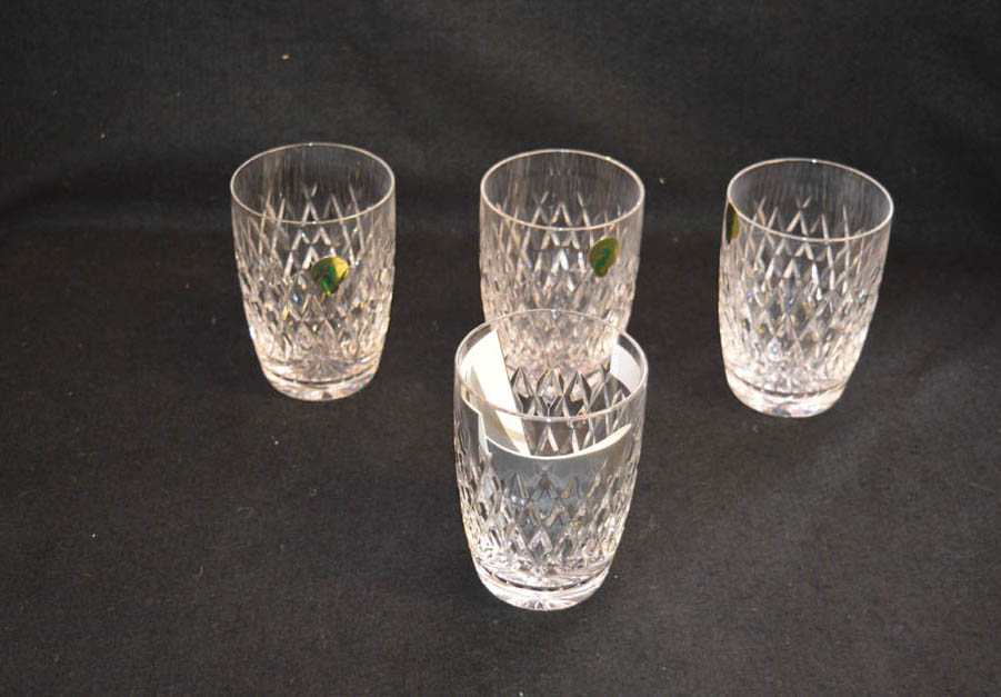 A Good Set of Eight Waterford Crystal Tumblers