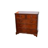 A Very Nice Sized Mahogany Chest of Five Drawers