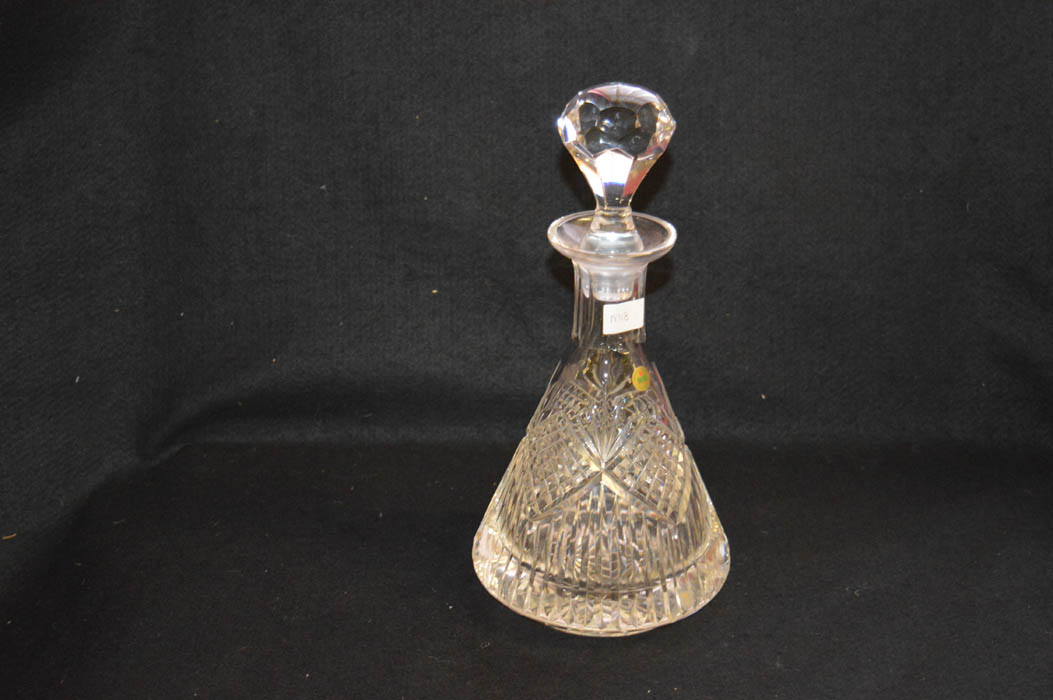 A Tyrone Crystal Decanter