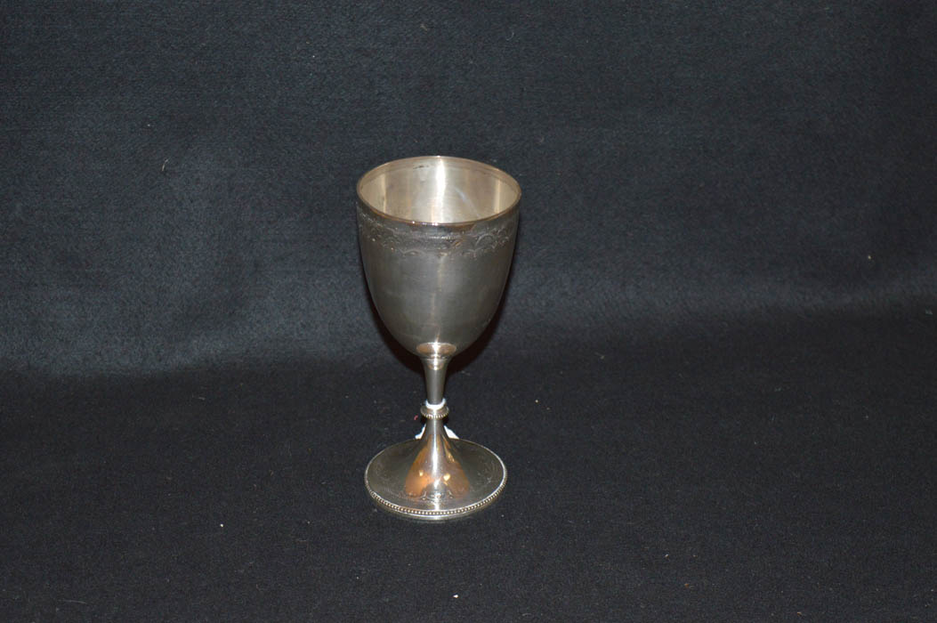 A Fine Victorian Silver Chalice, London 1872, Robert Harper