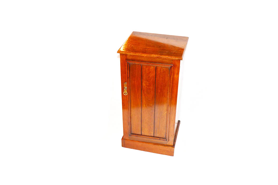 A Panel Door Bedside Cabinet