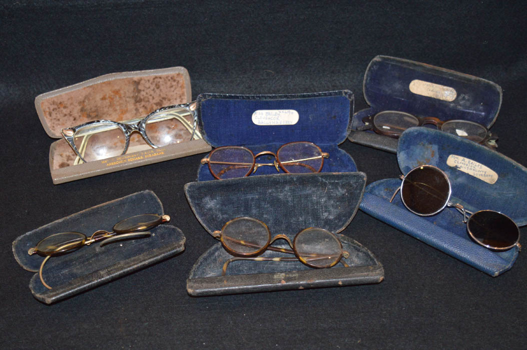 A Box of Old Spectacles