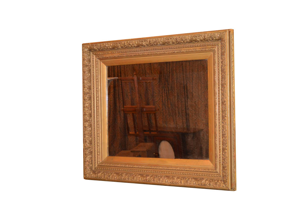 A Gilt Framed Wall Mirror