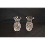 Two Waterford Crystal Vases