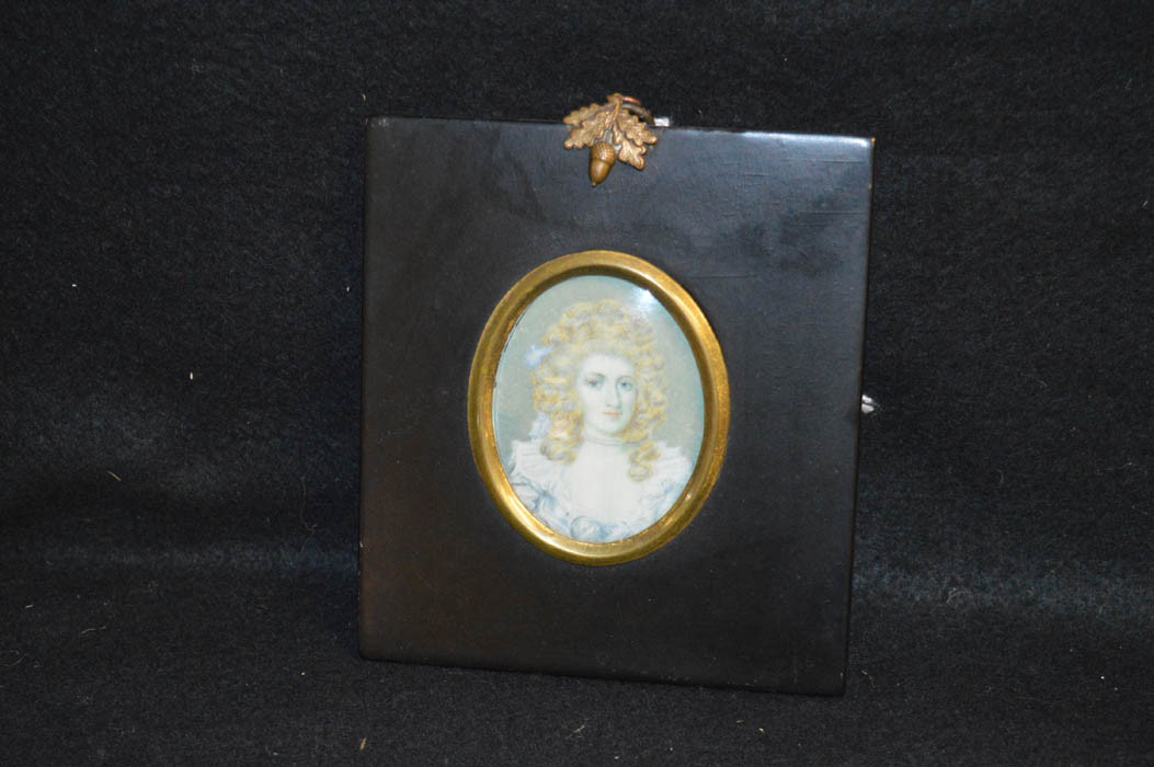 A Gilt Framed Miniature'Young Lady'