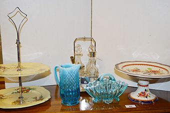 A Sundry Lot including Cakestand etc