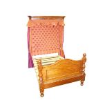 A Very Nice Mahogany Framed Half Tester Bed