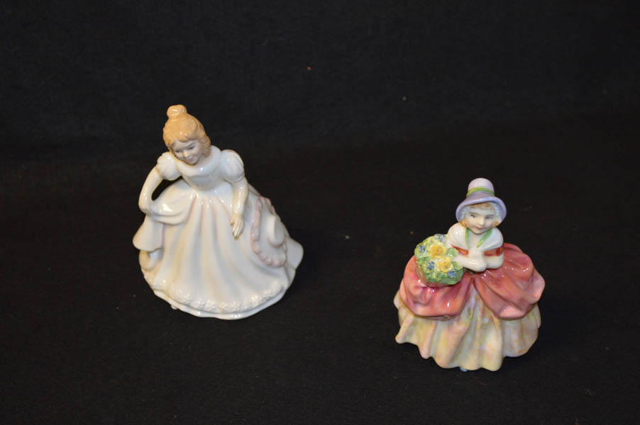 Two Royal Doulton Figurines 'Amanda' and 'Cisse'