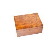 A Nice Mahogany Jewellery Box