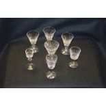 A Collection of Waterford Crystal Glasses