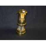 A Brass Miners Lamp