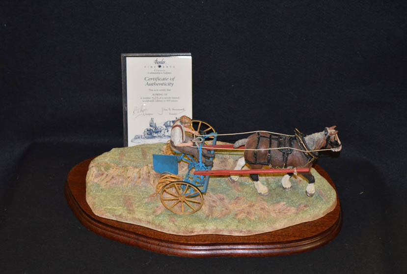 A Border Fine Art Figurine Limited Edition 'Rowing Up'