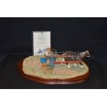 A Border Fine Art Figurine Limited Edition 'Rowing Up'
