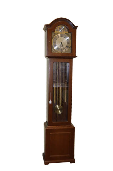 A Triple Weight Longcase Granddaughter Clock